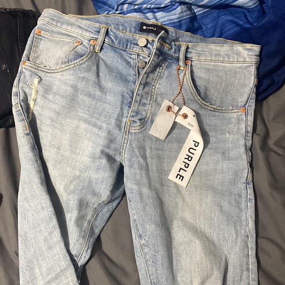 Purple jeans - Picture 2 of 3